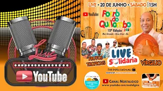 Live Forró do Quilombo | Virgílio Forrozeiro & Banda Frutos Tropicais #FiqueEmCasa #Comigo