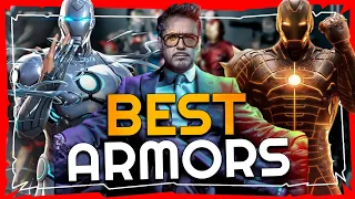 IRON MAN’S 10 BEST ARMORS🔥 (Tony Stark) | [TOP 10]