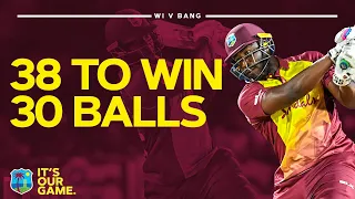 CLOSE FINISH IN FULL! | West Indies Require 38 Runs Off 30 Balls To Beat Bangladesh | 2018 T20