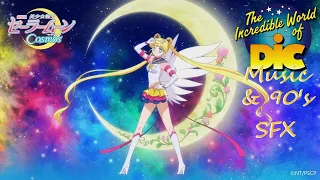 NEW Eternal Sailor Moon Transformation with DiC Music and 90's SFX! (4K HD) (Cosmos Pt 2)