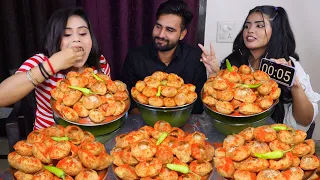 Girls Vs Boys Spiciest Golgappa, Pani Puri Eating Challenge Golgappa Challenge | Pani Puri Challenge