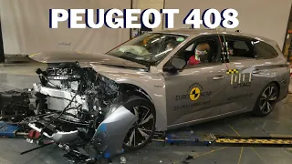 WATCH THE NEW PEUGEOT 408 2023 CRASH AND SAFETY TEST