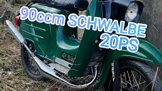 Simson RAW / NEUER AUSPUFF / VOLLGAS