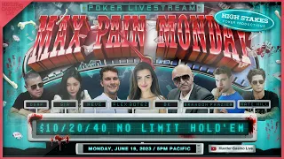 MAX PAIN MONDAY!! Alexandra Botez, Brandon Frazier, Nate Hill, DGAF, DK, Sia, Neve & Yara