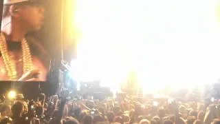 Jay Z and Kanye close out show doing "Niggas in Paris" at M