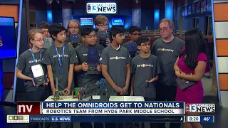 Hyde Park Middle School robotics team raising money for National and Worlds competition