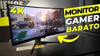 TOP 7 Monitores GAMER BARATO Custo Beneficio 2024 até 144hz - (Curvo, Ultrawide e 4K)