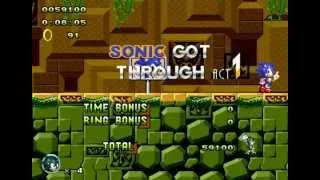 Sonic Classic Heroes W) v0 07f6 7 Labyrinth Zone Act 1 TAS by DMTM in 08 05sec 2013 07 19