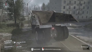 Dump Truck Belaz 75710 in the Forest | Spintires Mudrunner American Wilds