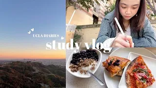 STUDY VLOG (finals week at ucla) | productivity, libraries, coffee runs, griffith observatory 🪴