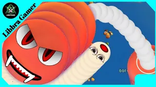 🐍WORMSZONE.IO||GIANT SLITHER SNAKE TOP 01/Pro vs Noob Worms Zone Best Gameplay! #007/#gaming