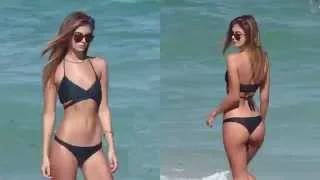 Model Carmella Rose Flaunts Bikini Body in Miami | Splash News TV | Splash News TV