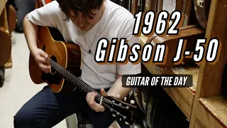 1962 Gibson J-50 Natural | Guitar of the Day - From Norm's Warehouse