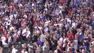Cleveland Orchestra strings plays World Series game 7 national anthem