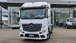 Novo Mercedes-Benz Actros 2548 2022 - ENCARA METEOR 28.460 E SCANIA 450 S