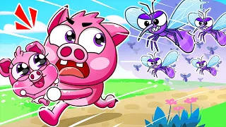 Itchy Itchy 😫 Zombie Mosquito Song | Sing-along with Lamba Lamby