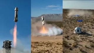 Blue Origin NS-22: New Shepard launch and landing