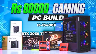 PC Build Under Rs 90000 for Gaming and Editing 2023 | Intel i5-13400F & RTX 3060 Ti