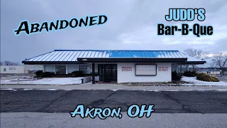 Abandoned Judd's Bar-B-Que - Akron, OH