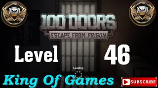 100 Doors Escape from Prison Level 46 | Let's play  @King_of_Games110 #gaming #viral #escape