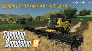 Oat and Sugar beet harvesting with a new equipment│Belgique Profonde Agrandi│fs 19│Timelapse #15