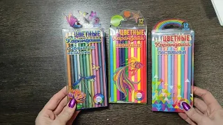 Моя коллекция цветных карандашей ✏️✏️✏️
