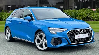 Approved Used Audi A3 Sportback S line 30 TFSI 110 PS S tronic | Preston Audi