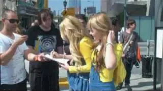 Despicable Me movie premiere Destinee and Paris on the Yellow Carpet ;D