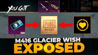 Biggest Glacier M416 Crate Opening | Wish Exposed In Classic Crate😡 |PUBGM