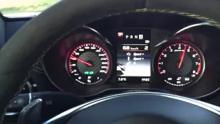 Mercedes AMG GT S 0-160 km/h Acceleration