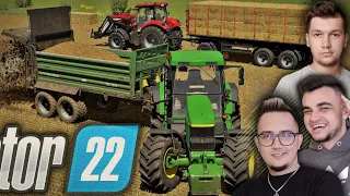 Zbieranie Bel, Rozlewanie Gnojowicy Na Łąkę & Obornik 😱 Farming Simulator 22 | "od Zera" #56