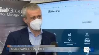 "Namirial sbarca in Spagna" -  Servizio TG Regione Marche 04/02/22 edizione 19:30