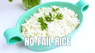 How to make Basmati rice in 20 minutes, plus a tip to make it fluffy!