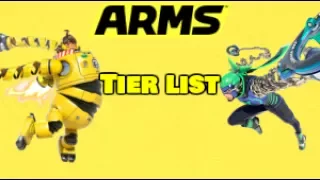 ARMS TIER LIST/TOP 10 BEST CHARACTERS(Worst to best)