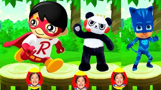 Tag with Ryan Pj Masks Catboy Vs Red Titan Combo Panda Special Episode