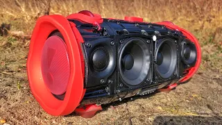 EXTREME bass TEST - JBL XTREME 2 (LFM + 100% VOL.) perfect FOCUS