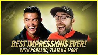 1 Guy, 20 Impressions! with Ronaldo, Pep, Beckham, Zlatan & more