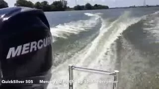 Mercury Four stroke Efi 60 hp, HD Spitfire propeller test