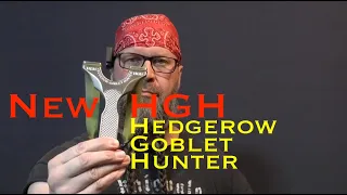 Catty Shack Wayne Martin's new HGH (Hedgerow Goblet Hunter) slingshot (Snipersling Army Green  0,5)