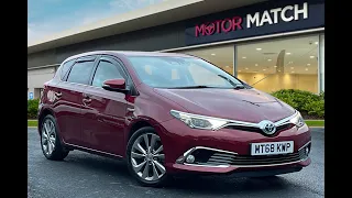 Approved Used Toyota Auris 1.8 VVT-h Excel CVT | Motor Match Stockport