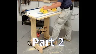 Folding Router Table Pt2