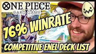 One Piece Card Game: 76% Winrate! Competitive Enel Deck Guide!