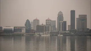 Metro Louisville under a Code Orange Air Quality Alert on Thursday