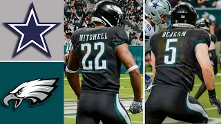 Quinyon Mitchell & Cooper DeJean l Cowboys vs Eagles l (Madden 25 Rosters) l PS5 Simulation