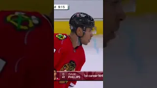 Isaak Phillips First NHL Goal