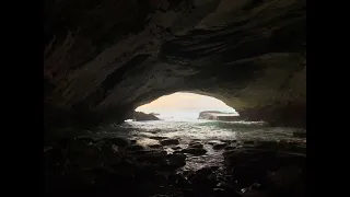 Inside the Waenhuiskrans Cave in Arniston, South Africa