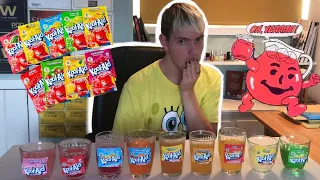 Rating All The Flavours Of KOOL-AID From BEST to WORST!