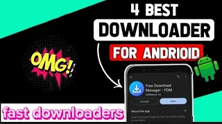 4 Best Downloader For Android 2023 ||  best downloader apps for smartphone {Easy Tutorial}