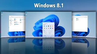 Windows 11 Theme For Windows 8.1 || Make Windows 8.1 Look Like Windows 11 || Windows 8.1 Theme