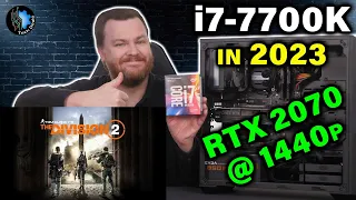 The Division 2 — i7-7700K + RTX 2070 @ 1440p Ultra — Benchmark & Live Game Play